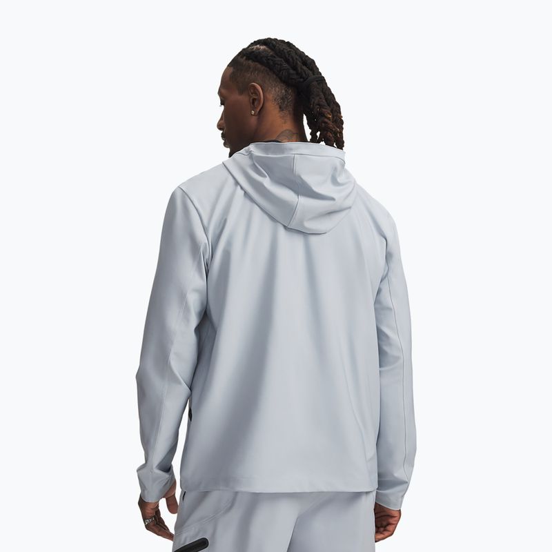 Giacca uomo Under Armour Unstoppable Woven Jacket blue fog/black 2