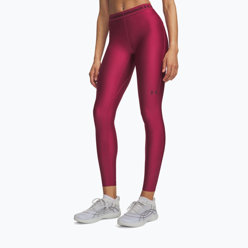 Leggings da allenamento donna Under Armour HeatGear Leggings claret/ox blood