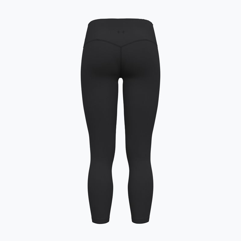 Leggings da allenamento donna Under Armour Meridian Ankle Leggings ultimate black/ultimate black 2