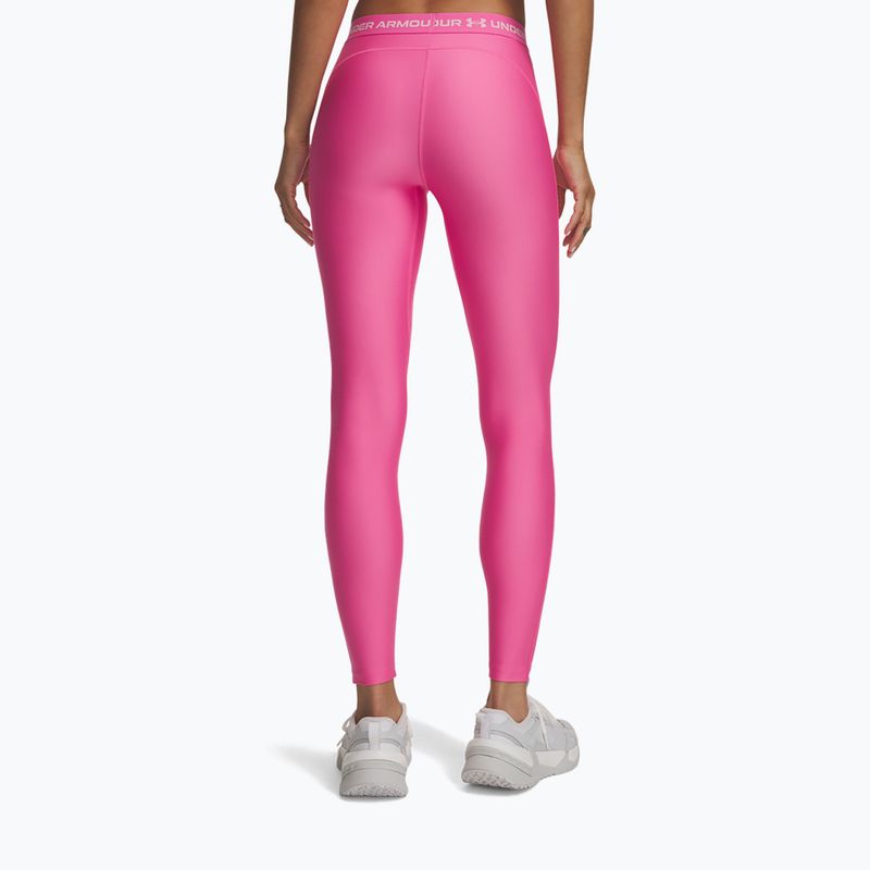Leggings da allenamento donna Under Armour HeatGear Leggings pink frenzy/prime pink 2