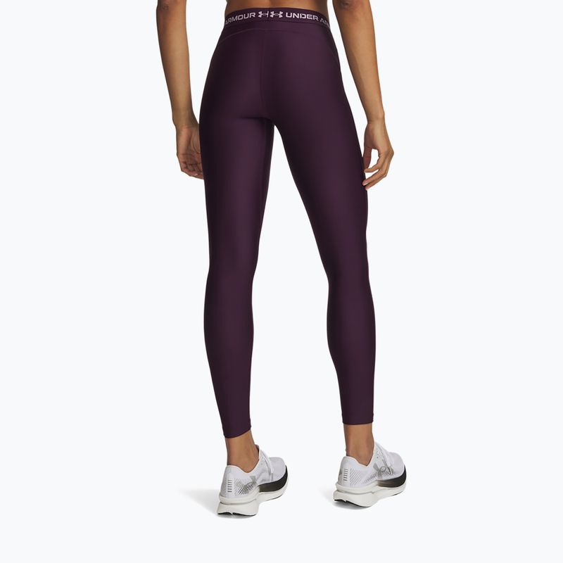 Leggings da allenamento donna Under Armour HeatGear Leggings purple echo/mauve pink 3