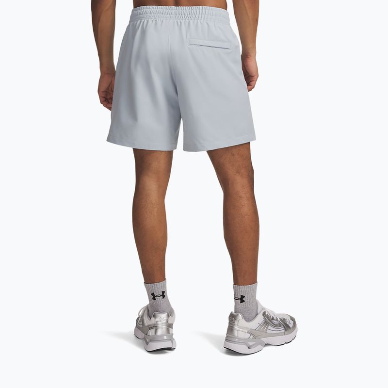 Pantaloncini da allenamento uomo Under Armour Unstoppable Woven Shorts blue fog/black 3