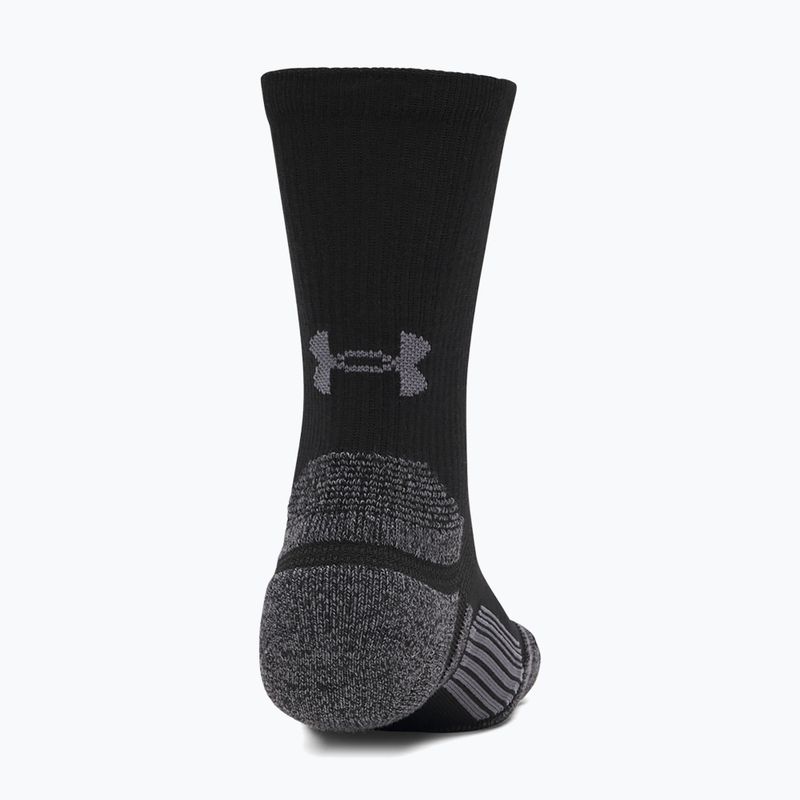 Calze Under Armour Perf Tech Pro 3 Pack Crew ultimate black/ultimate black/castlerock 3