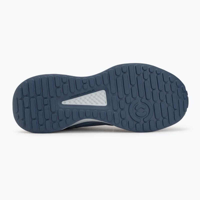 Scarpe da allenamento uomo Under Armour Edge Leather gravel/blue fog/blackout navy 4