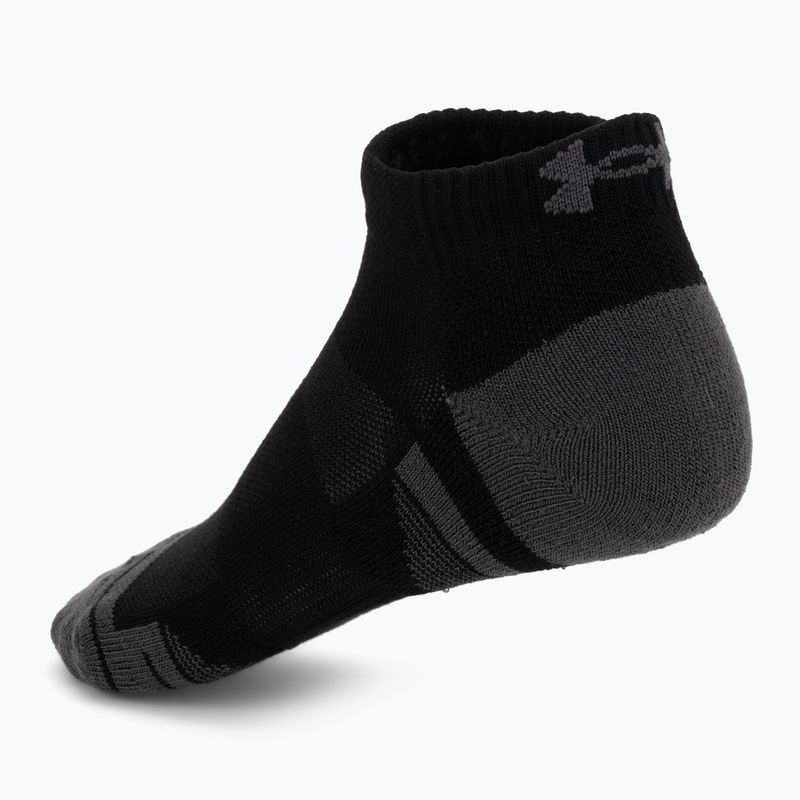 Calze Under Armour Perf Tech Low 3 pack ultimate black/ultimate black/jet gray 2