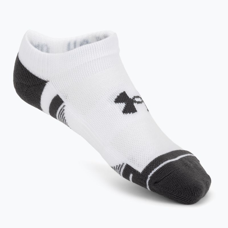 Calze Under Armour Perf Tech NS 6 pack mod gray/mod gray/jet gray 2