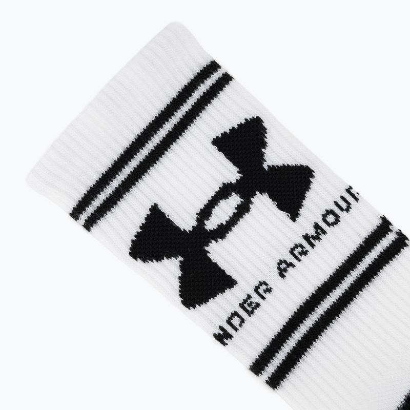 Calze Under Armour Perf Tech Nov Crew 3 pack white/white/ultimate black 3