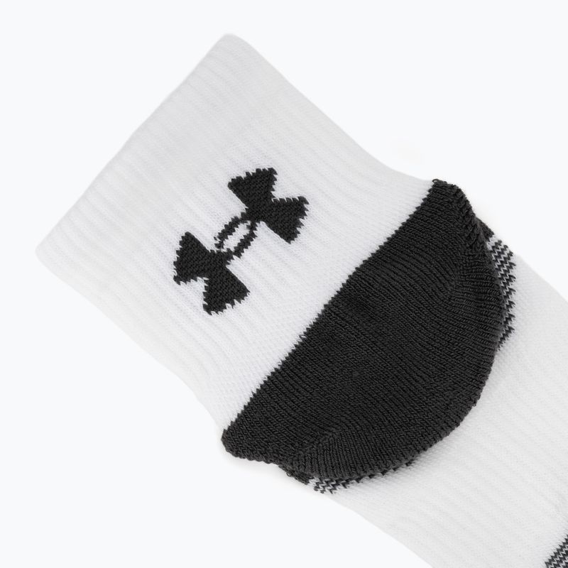 Calze Under Armour Perf Tech Qtr 3 pack white/white/jet gray 3