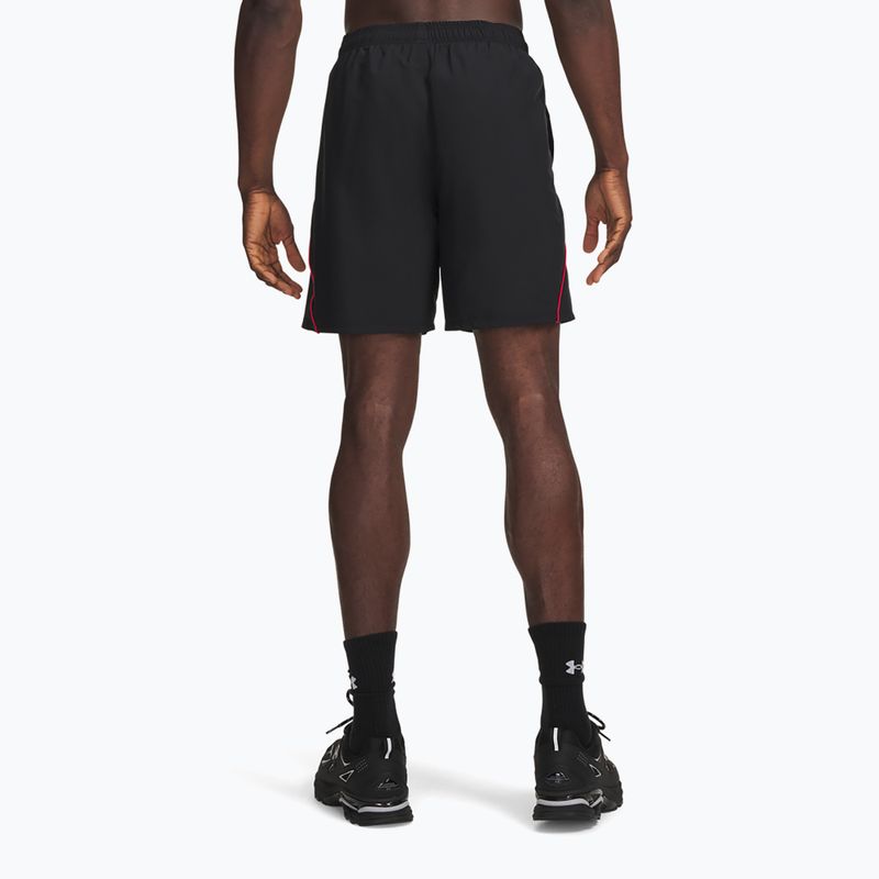 Pantaloncini da allenamento uomo Under Armour Tech Sport black/racer red/racer red 3
