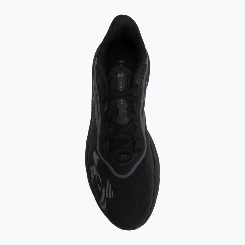 Scarpe da corsa uomo Under Armour Turbulence 3 Storm black/castlerock/metallic gun metal 5