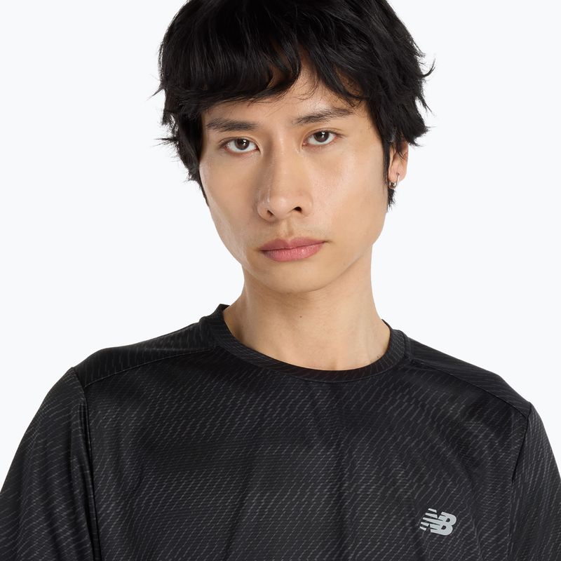 Maglia running uomo New Balance Sport Essentials Printed black 5