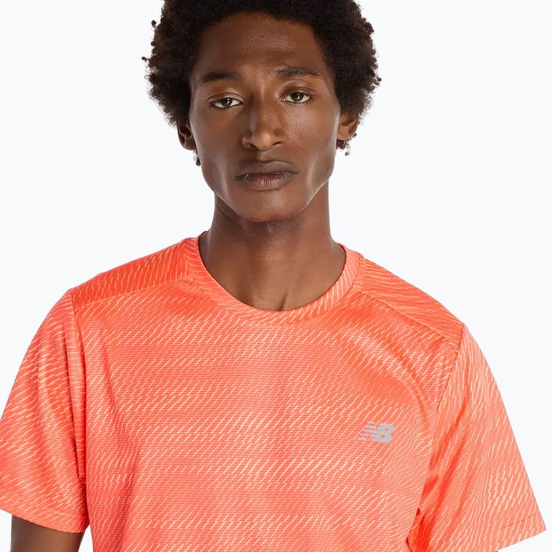 T-shirt running uomo New Balance Sport Essentials Printed red 4