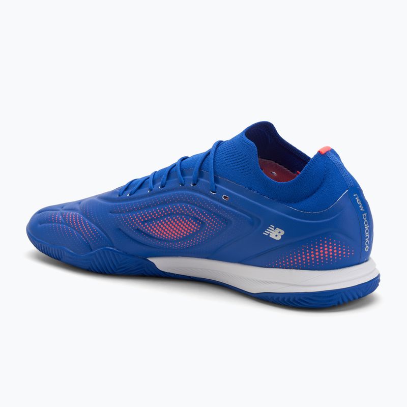 New Balance Tekela Team Low V5 IN scarpe da calcio blu 3