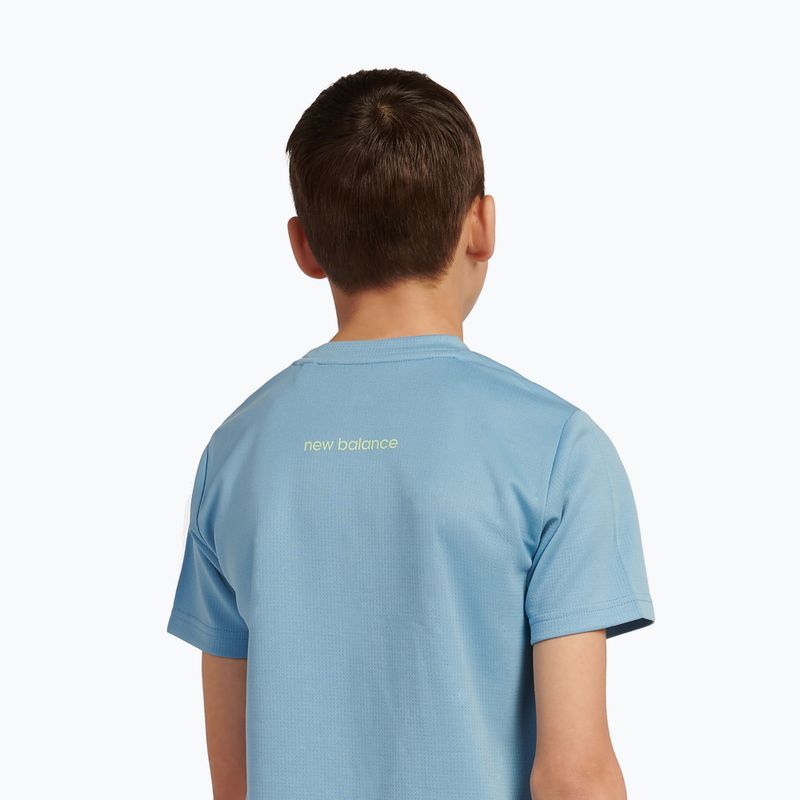 Maglietta per bambini New Balance Athletic Tee still water 5