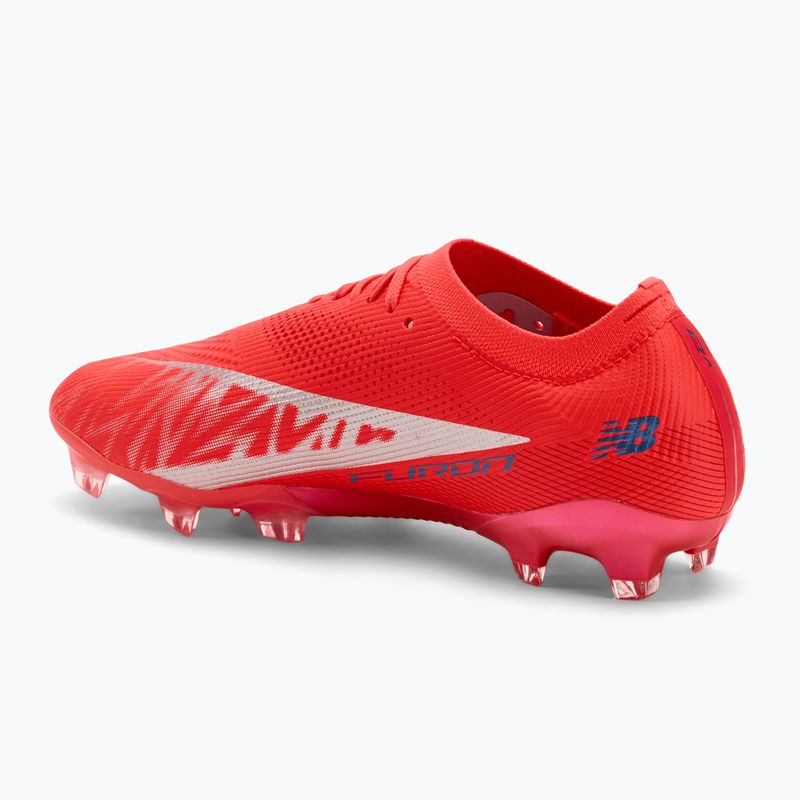 New Balance Furon Elite V8 FG scarpe da calcio rosse 3