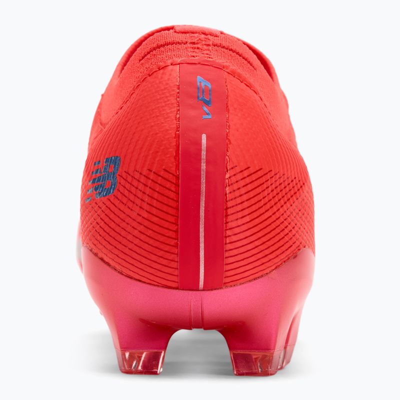New Balance Furon Elite V8 FG scarpe da calcio rosse 6