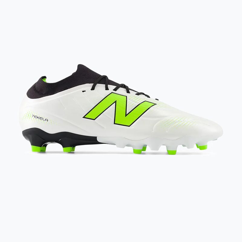 New Balance Tekela Team Low V5 FG scarpe da calcio bianche 9