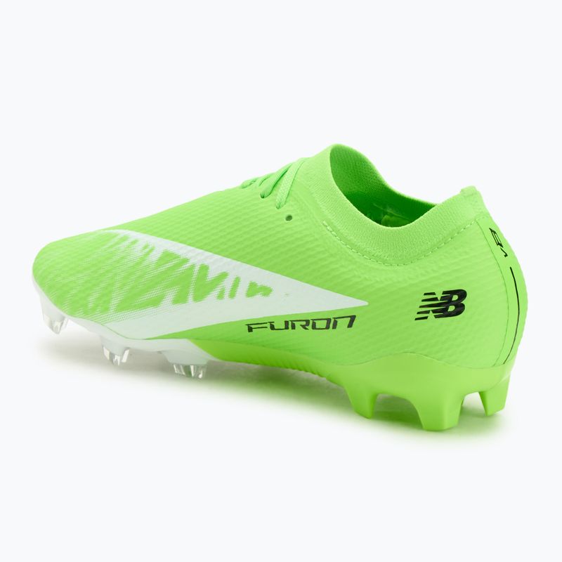 Scarpe da calcio New Balance Furon Team V8 FG verde 3