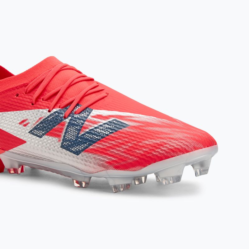 New Balance Furon Team V8 FG scarpe da calcio rosse 7