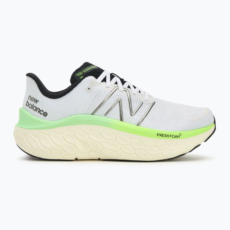 Scarpe da corsa da uomo New Balance Fresh Foam Kaiha Road V1 bianche 2