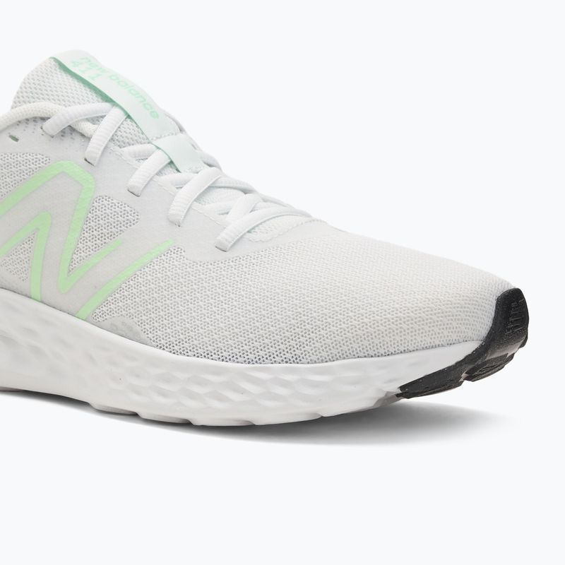 Scarpe da corsa da uomo New Balance Fresh Foam 411's V3 bianche 7