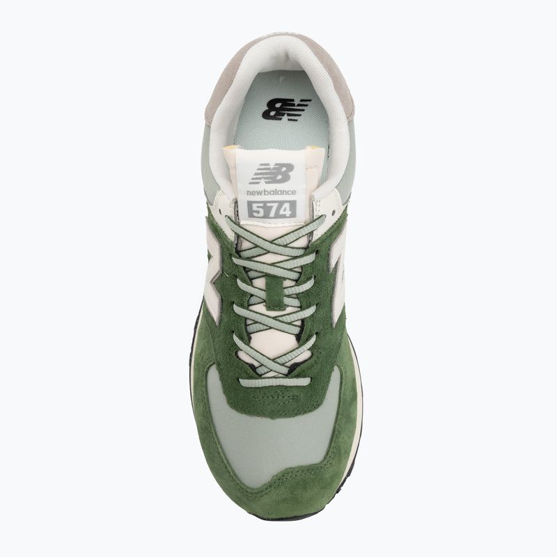 Scarpe New Balance 574's V2 dark alpine green 5