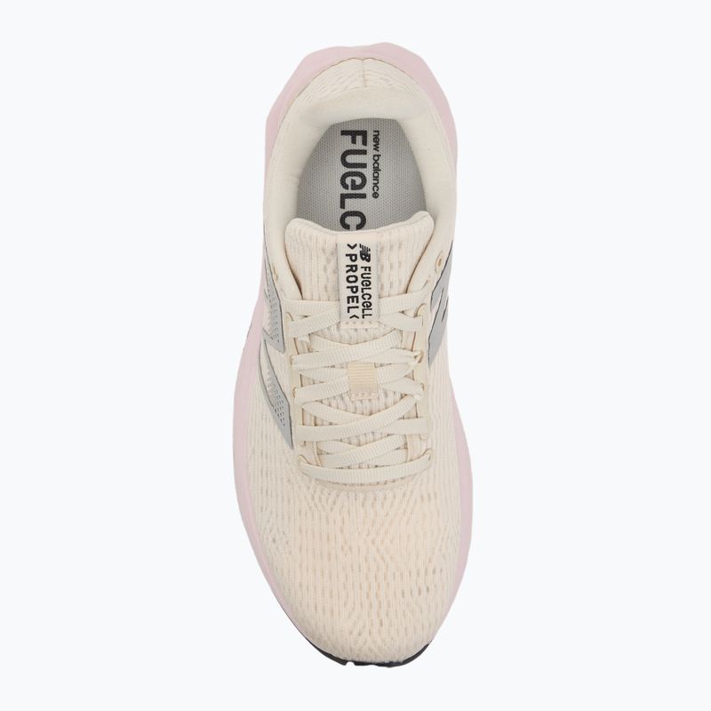 Scarpe da corsa da donna New Balance FuelCell Propel v5 lino 5