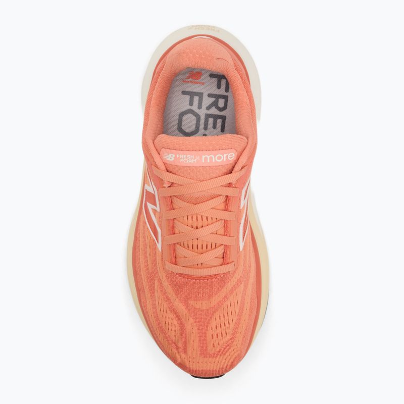 Scarpe da corsa da donna New Balance Fresh Foam More V6 pesca nettare 5