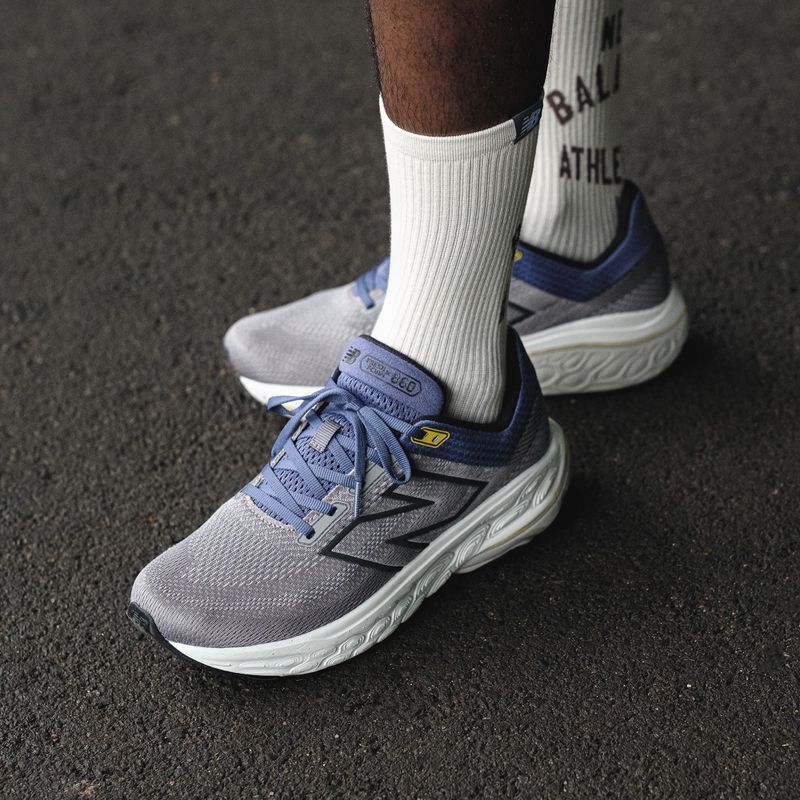 Scarpe da corsa da uomo New Balance Fresh Foam X 860 v14 grigio ardesia 8