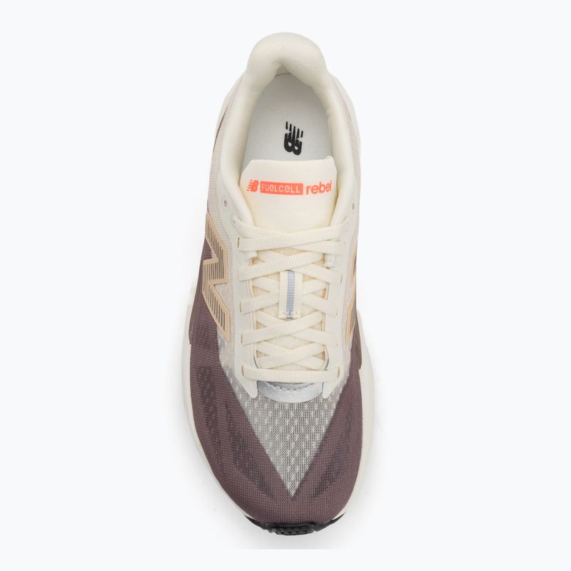 Scarpe da corsa New Balance FuelCell Rebel V5 angora donna 5