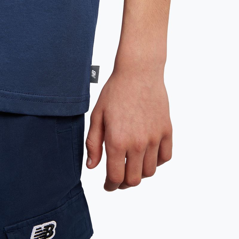 Maglietta per bambini New Balance Authentic Brand Players Graphic Tee nb navy 6