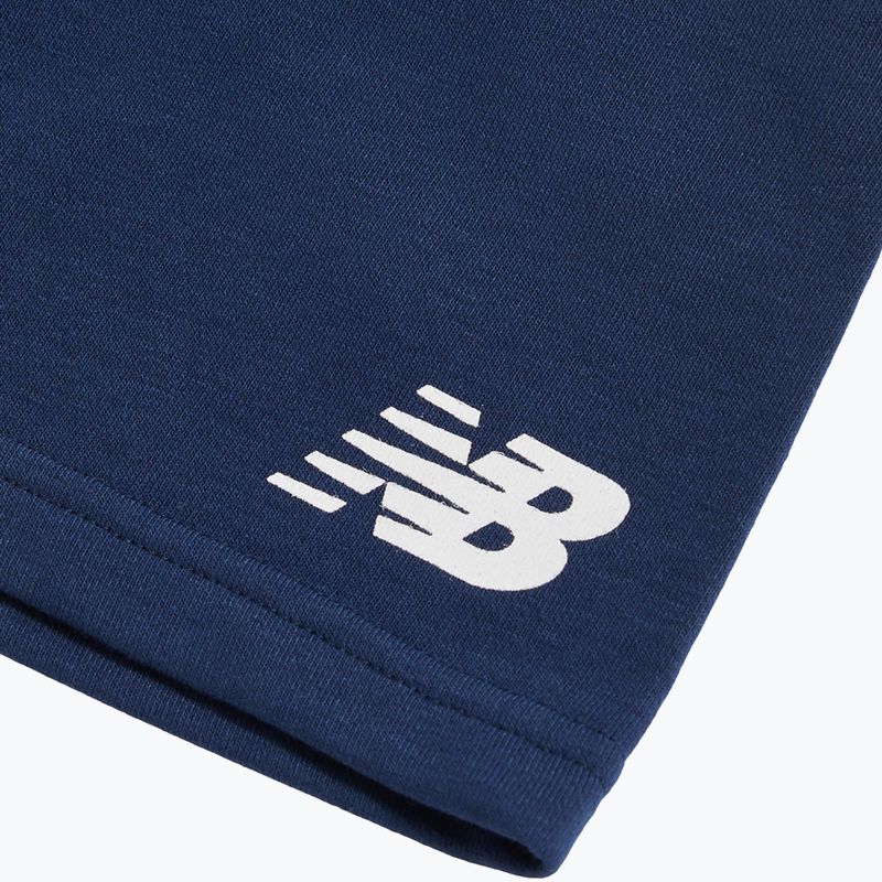 Set bambino New Balance Stacked Logo Tee & FT Short nb bright white 12