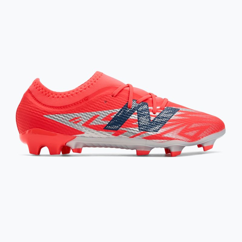 Scarpe da calcio per bambini New Balance Furon Team V8 Jr FG rosso 2