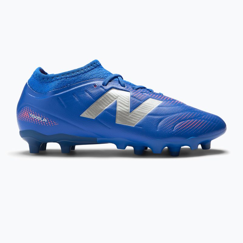 Scarpe da calcio per bambini New Balance Tekela Team Low JR FG blu 8