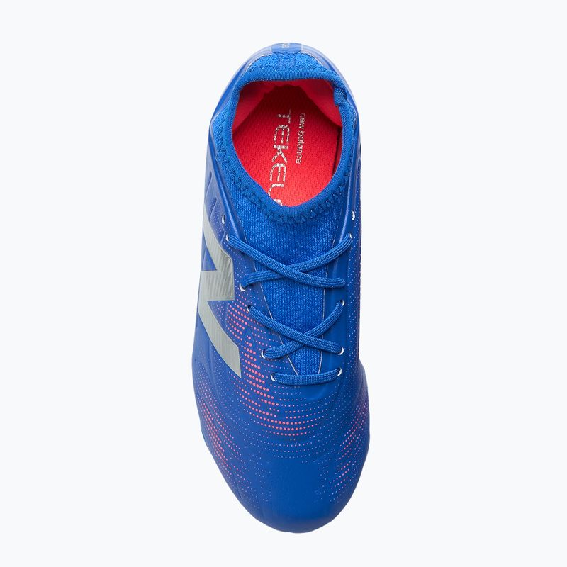 Scarpe da calcio per bambini New Balance Tekela Team Low JR FG blu 13