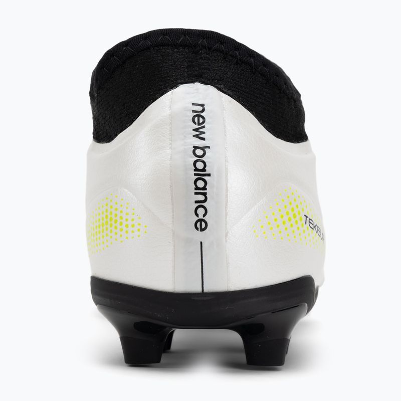 Scarpe da calcio per bambini New Balance Tekela Team Low JR FG bianco 6