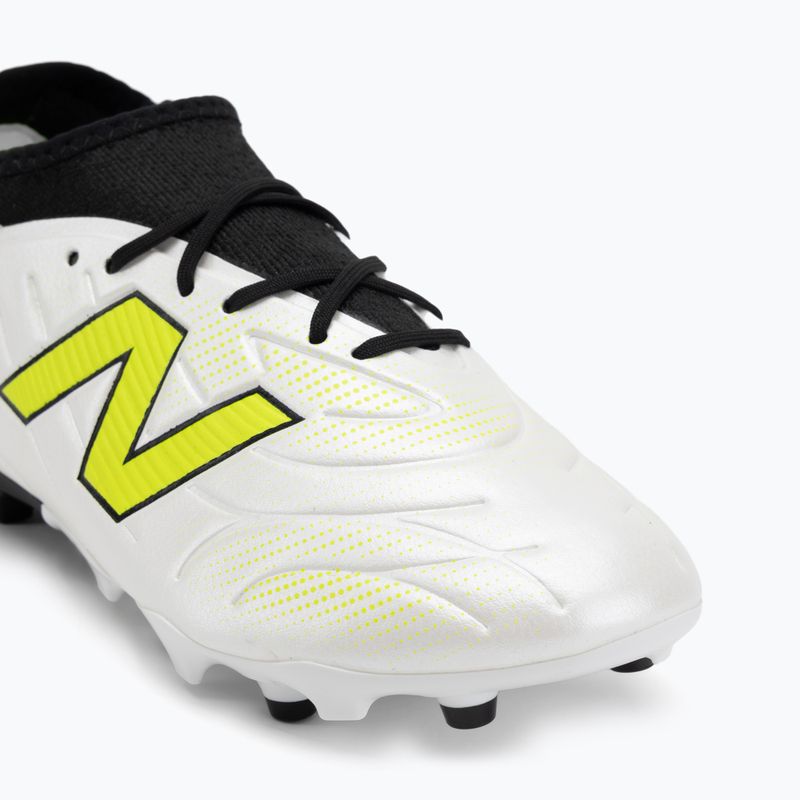 Scarpe da calcio per bambini New Balance Tekela Team Low JR FG bianco 7