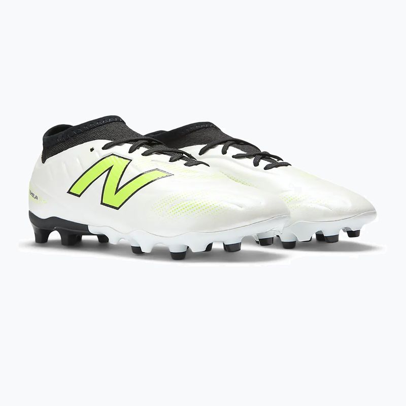 Scarpe da calcio per bambini New Balance Tekela Team Low JR FG bianco 3