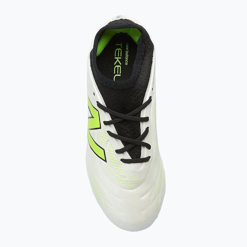 Scarpe da calcio per bambini New Balance Tekela Team Low JR FG bianco 6