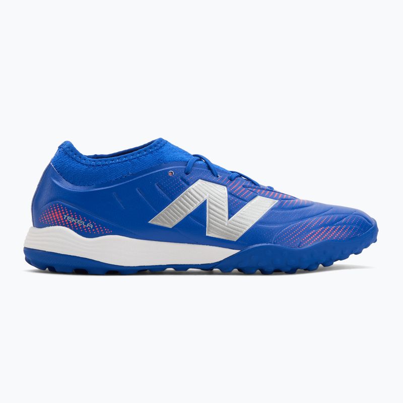 Scarpe da calcio per bambini New Balance Tekela Team Low JR TF blu 2