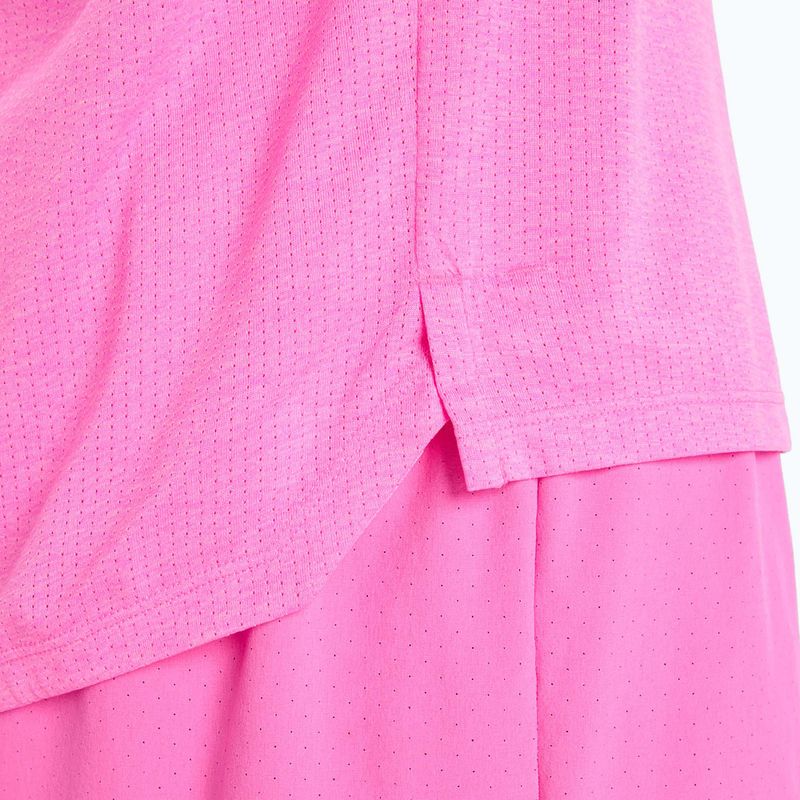 Maglietta da uomo New Balance Athletics Run pink heat heather 6