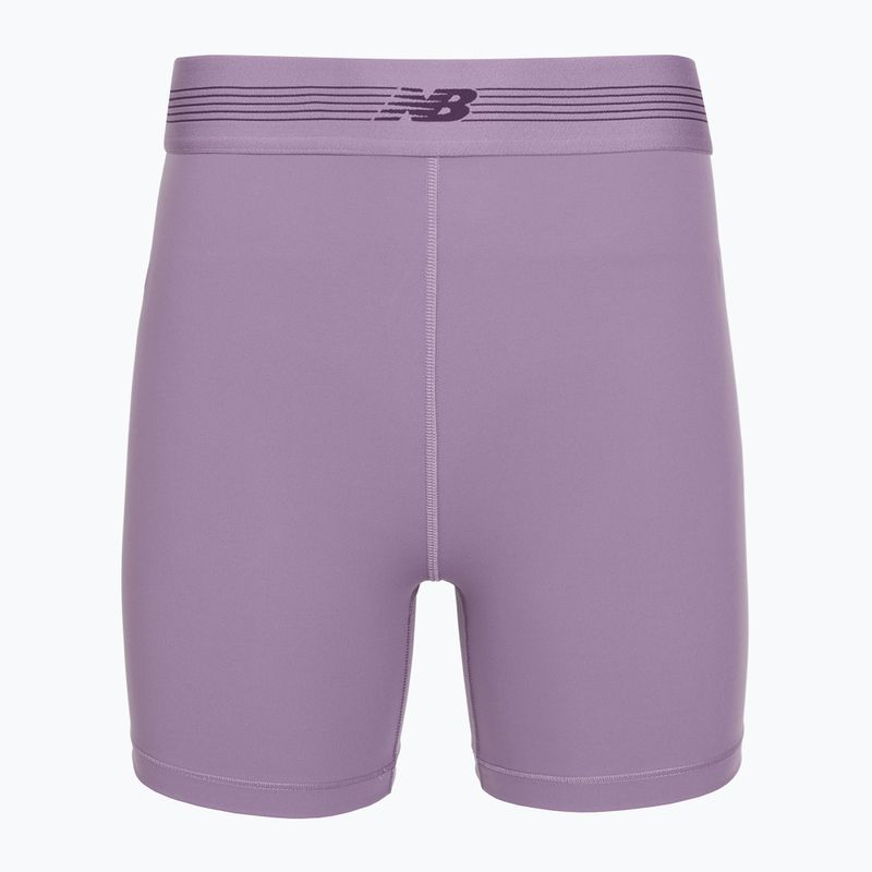 Pantaloncini da donna New Balance AC Fitted 5" candied violet 6
