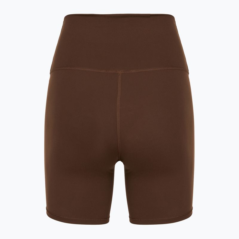 Pantaloncini da donna New Balance Harmony High Rise pumpernickel 7