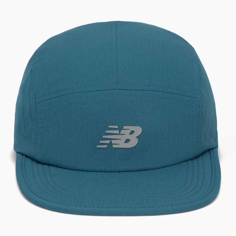 Cappellino con visiera New Balance 6 Panel Performance V 2.0 big teal 2