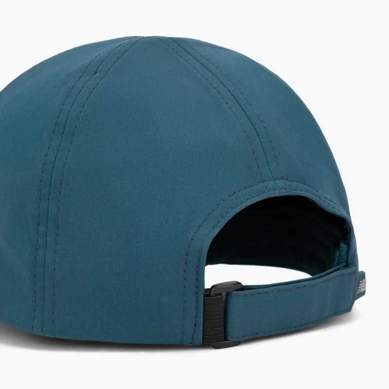 Cappellino con visiera New Balance 6 Panel Performance V 2.0 big teal 4