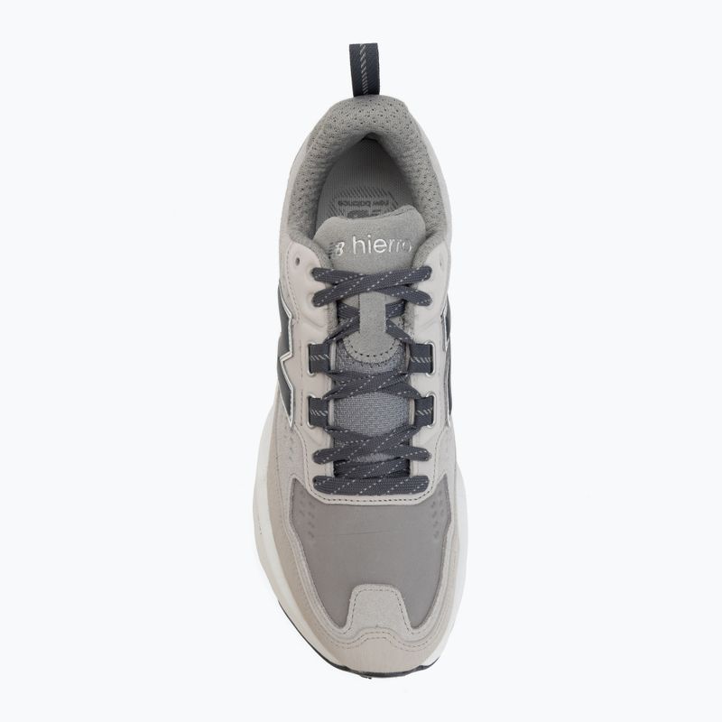 Scarpe da running da uomo New Balance Hierro Trek V9 grey matter/graphite 5