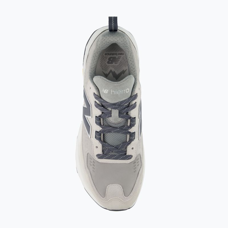 Scarpe da running da uomo New Balance Hierro Trek V9 grey matter/graphite 5