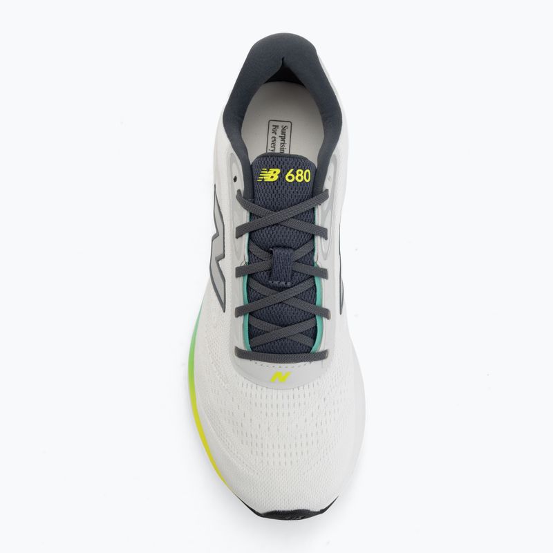 Scarpe da running da uomo New Balance Fresh Foam 680's V9 reflection/grey matter/alkaline green 5