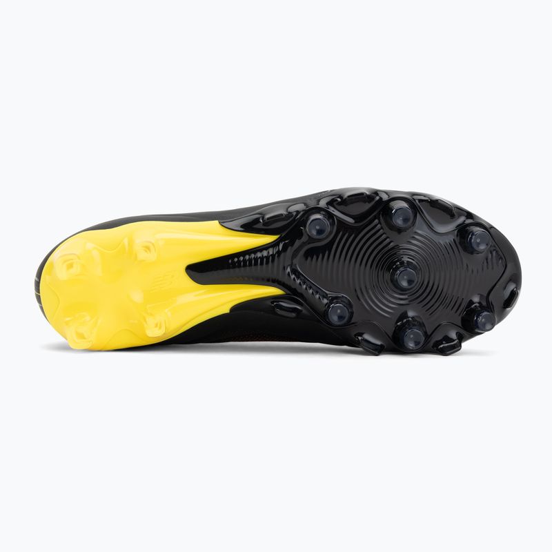 Scarpe da calcio New Balance Tekela Team Low V5 FG black 100/punch yellow/fire cracker 4