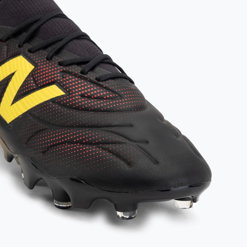 Scarpe da calcio New Balance Tekela Team Low V5 FG black 100/punch yellow/fire cracker 7